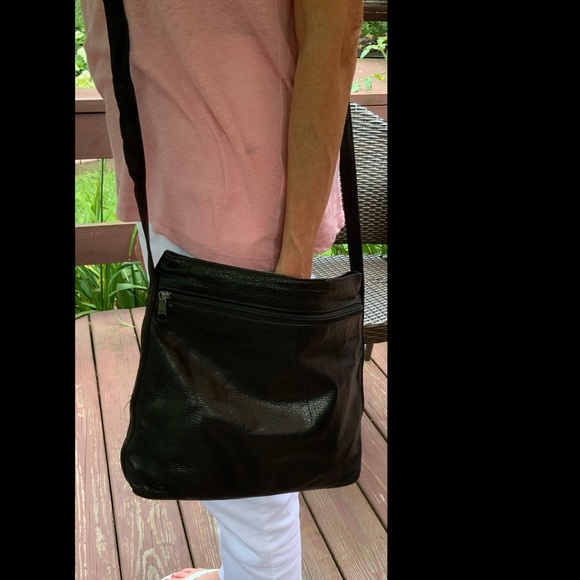 Carlos Falchi Vintage Black Crossbody/shoulder bag - Picture 2 of 13